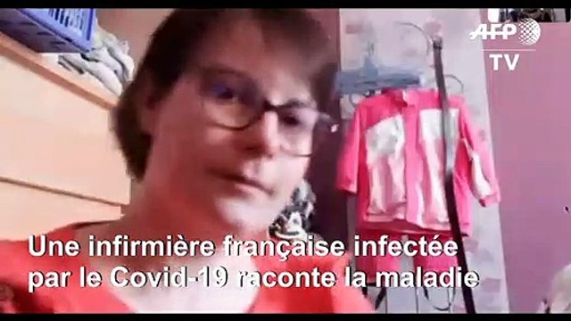 Coronavirus: une infirmière infesctée raconte la maladie