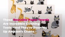 These Reusable Paper Towels Are Incredible Cleaning Tools—and They're Zooming Up Amazon's Charts