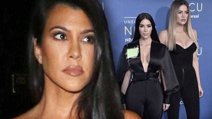 下载视频: Kourtney Kardashian Quits KUWTK & Shades Khloe & Kim Kardashian