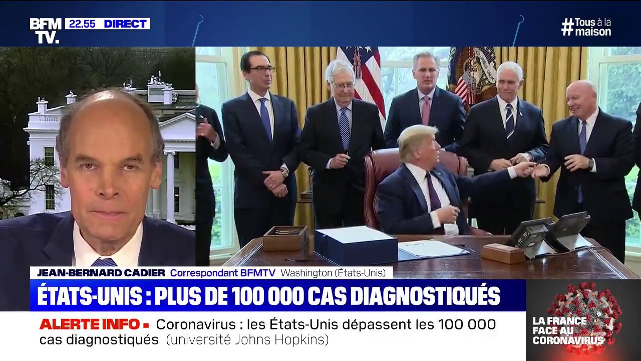 Coronavirus: les États-Unis dépassent les 100.000 cas officiellement déclarés