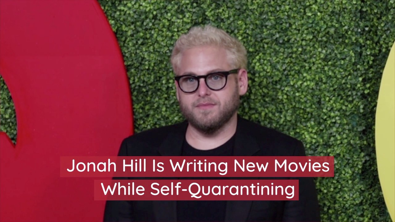 Jonah Hill's Self-Quarantining Plans