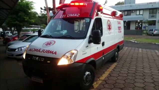 Detenta que sofre de pressão alta é socorrida pelo Samu na Cadeia Pública de Cascavel