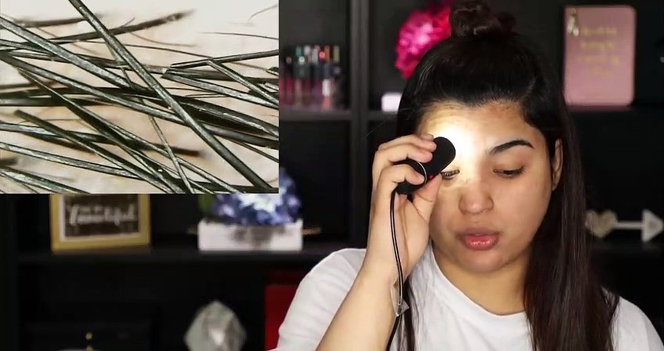 COMO SE VE EL MAQUILLAJE BAJO UN MICROSCOPIO
