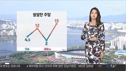[날씨] 맑지만 쌀쌀…서울 등 중서부 건조특보