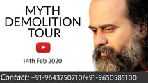 Myth Demolition Tour with Acharya Prashant || Live from Rishikesh (14-02-2020)