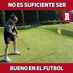 La magia de Gareth Bale en el golf