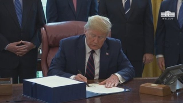 Aprobado en EEUU el mayor estímulo económico de su historia contra el impacto del COVID-19