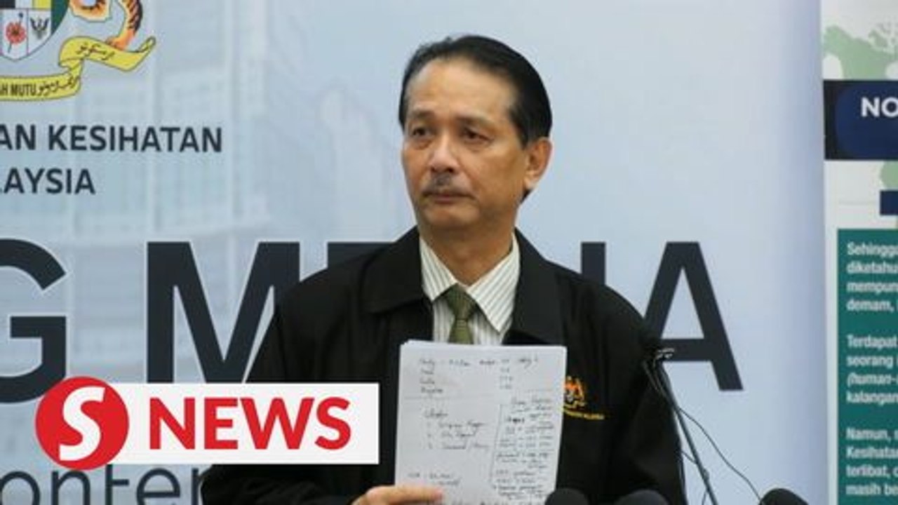 Covid-19: MCO was to prepare for school holiday travel infections, says Health DG