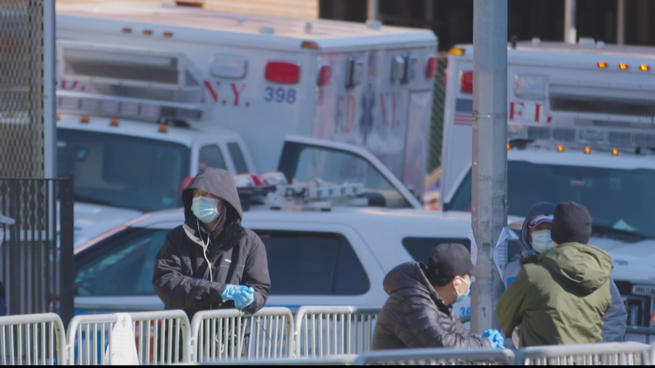 New York hospitals overwhelmed as COVID-19 cases soar