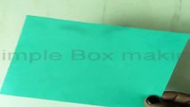 How To Make a Paper Box  Origami Tutorial Step by Step Easy Paper Craft