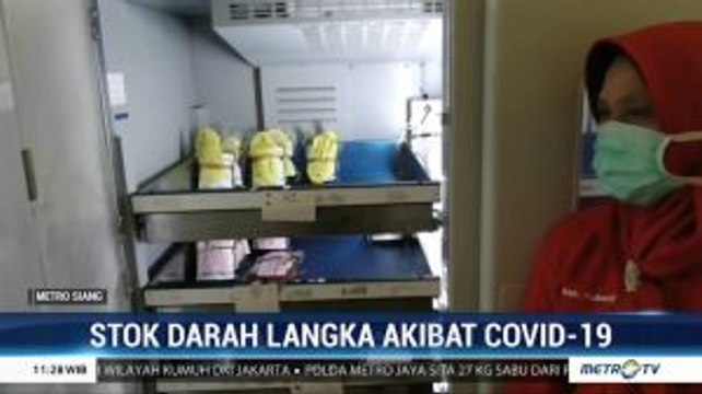 Stok Darah di PMI Langka Akibat Covid-19