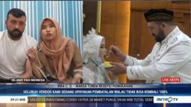 Cegah Covid-19, Pasangan Pengantin di Surabaya Tunda Resepsi Pernikahan