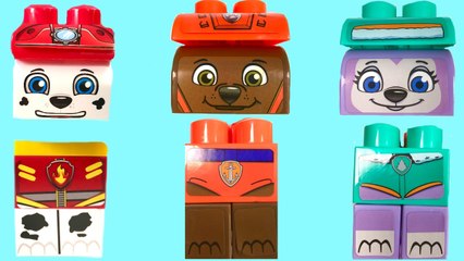 Download Video: Paw Patrol Marshall Everest Zuma Ionix Blocks