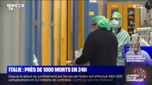 Coronavirus en Italie: près de 1000 morts en 24 heures