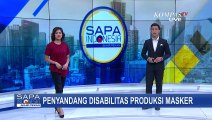 Hebat! Sikapi Kelangkaan Masker, Penyandang Disabilitas Produksi Masker Berbahan Kain