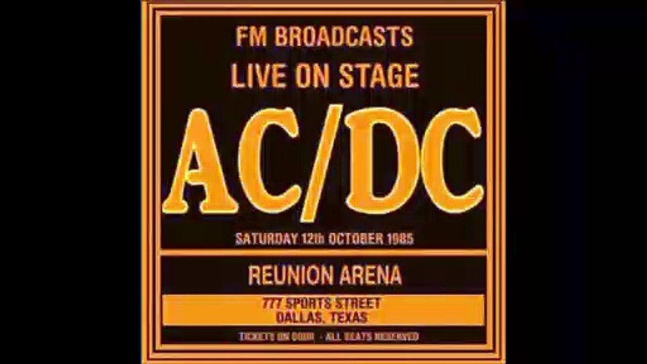 AC / DC - 06 - Sin city (Dallas - 1985)