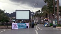 Turizm merkezlerinin sahil ve plajları koronavirüs tedbirleri nedeniyle en sakin günlerini yaşıyor - MUĞLA