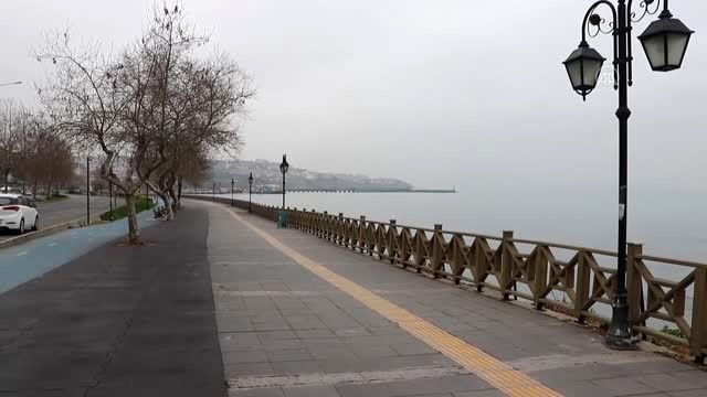 Bakanlığının balık tutma, spor ve yürüyüş yapmanın yasaklanması kararına uyuluyor