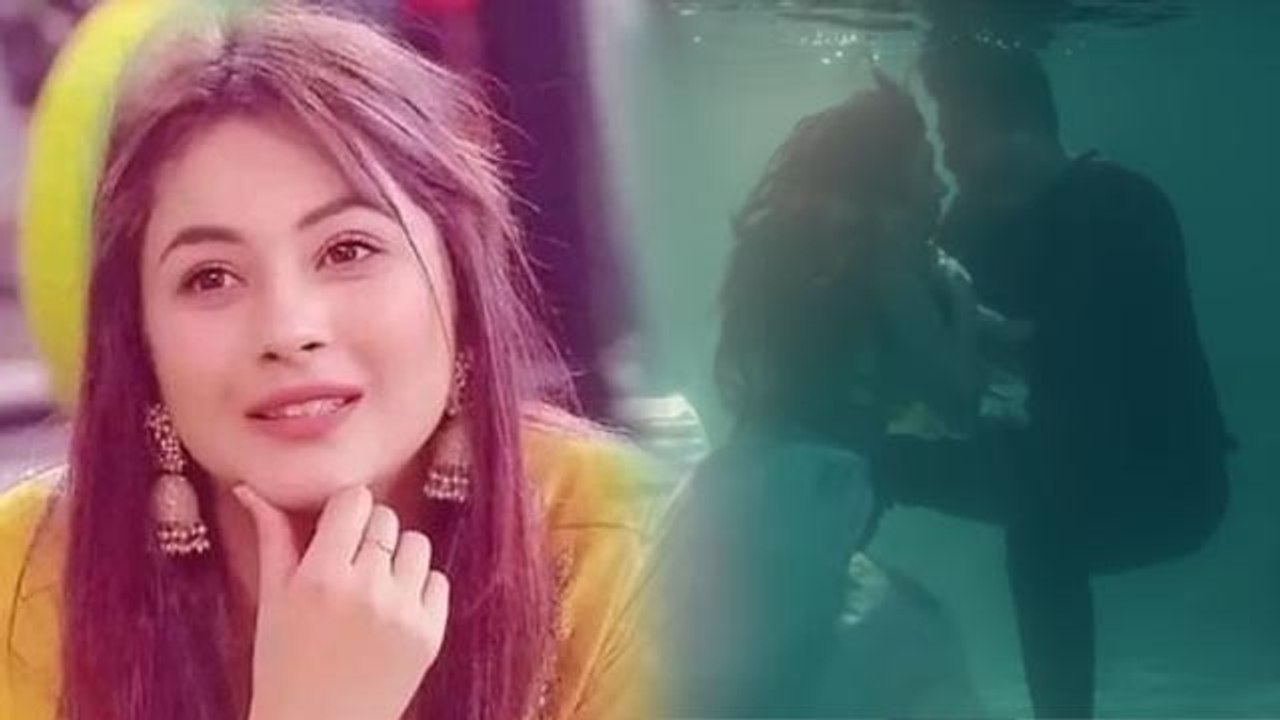 Shehnaz Gill Bhula Dunga के Underwater Scene में इतनी डरी;Siddharth ने संभाला | FilmiBeat