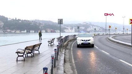 İSTANBUL-BEBEK SAHİLİ'NDE YASAĞA UYMADILAR, YÜRÜYÜŞ YAPIP KÖPEK GEZDİRDİLER