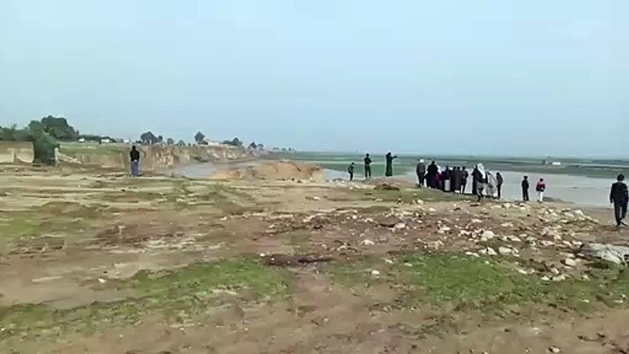 سيول جارفة ضربت جنوب شرق الرقة