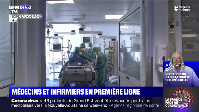 Coronavirus: étudiants du corps médical sont mobilisés pour aider le personnel soignant