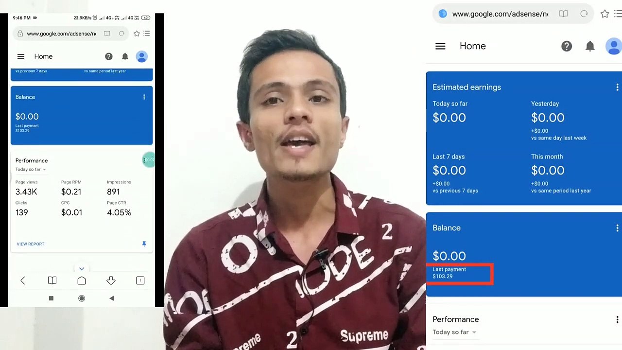 My First Payment From YouTube ! My First Youtube Earning 2020