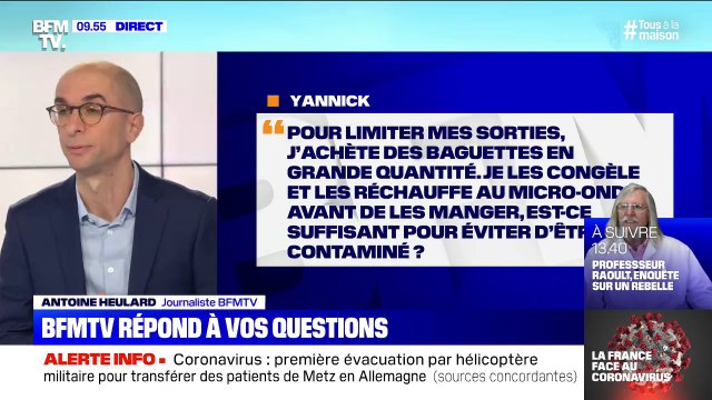 Coronavirus: y a-t-il un risque de se faire contaminer par un aliment ? BFMTV répond à vos questions