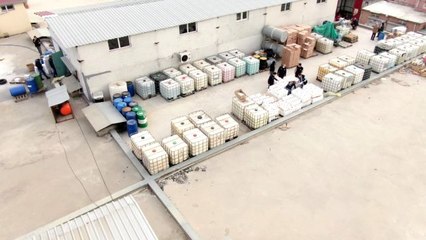 Adana'da 2 milyon liralık sahte dezenfektan ve şampuan ele geçirildi