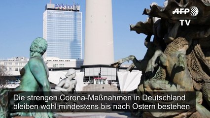 Corona-Sperren wohl mindestens bis 20. April
