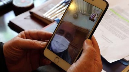 Sokağa çıkmaları kısıtlanan yaşlılara Vali Arslantaş'dan telefonla moral