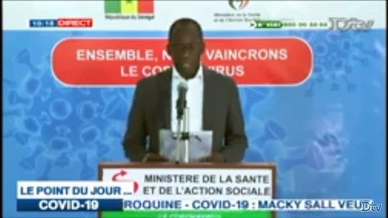 Covid-19 Sénégal : 11 nouveaux cas positifs soit au total 130 cas infectés dont 18 guéris et 112 patients hospitalisés