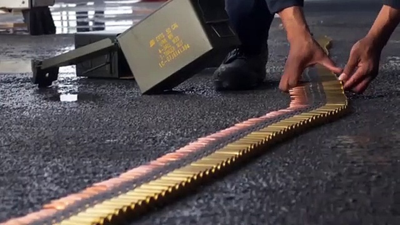 US Navy - USS Harry S. Truman (CVN75) conducts a Live-Fire Training Exercise