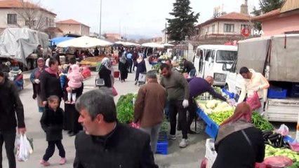 Erzincan'da cumartesi pazarı denetlendi