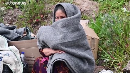 El coronavirus empeora la situación de los refugiados en Lesbos