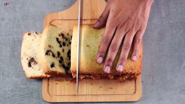CHOCOLATE CHIPS TEA CAKE RECIPE WITHOUT OVEN I EGGLESS POUND CAKE TEA TIME RECIPE