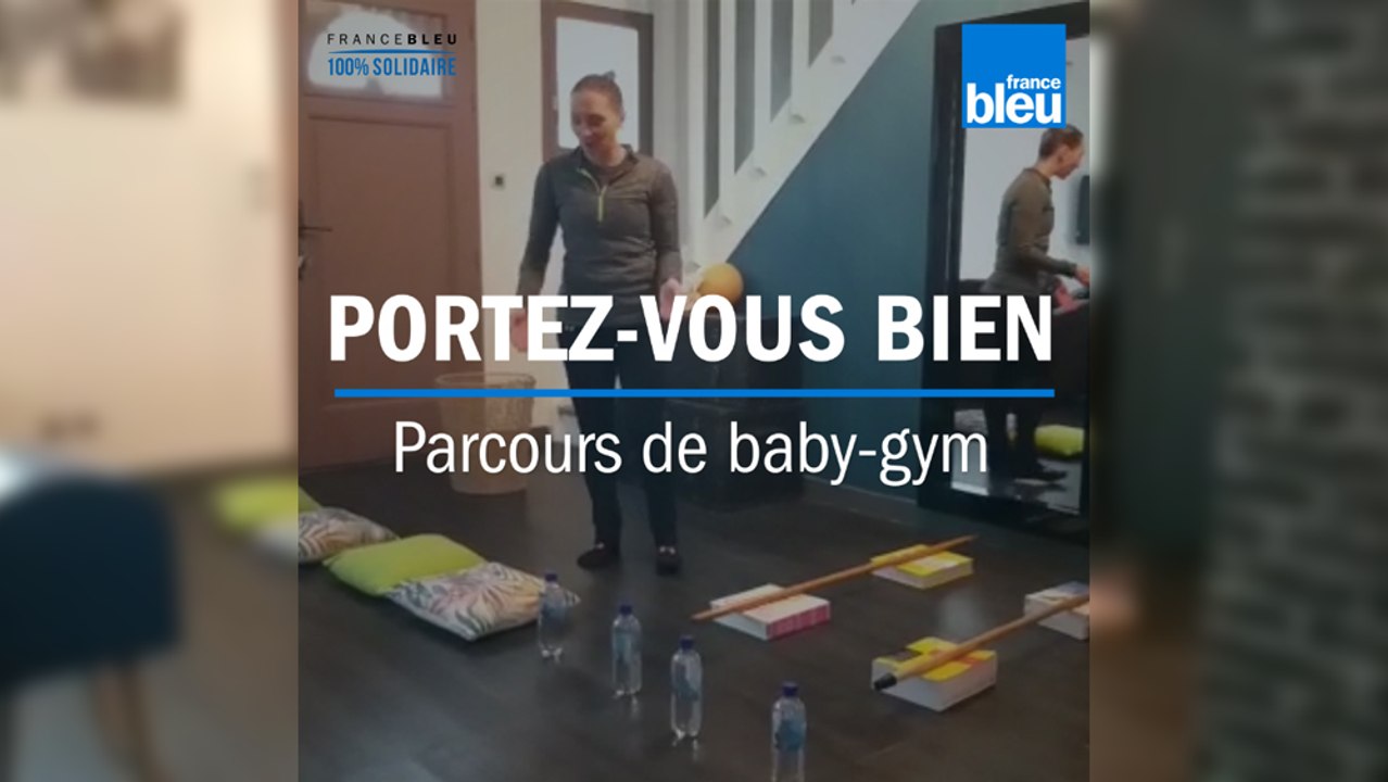 Spécial confinement avec les petits : un parcours de baby-gym ludique