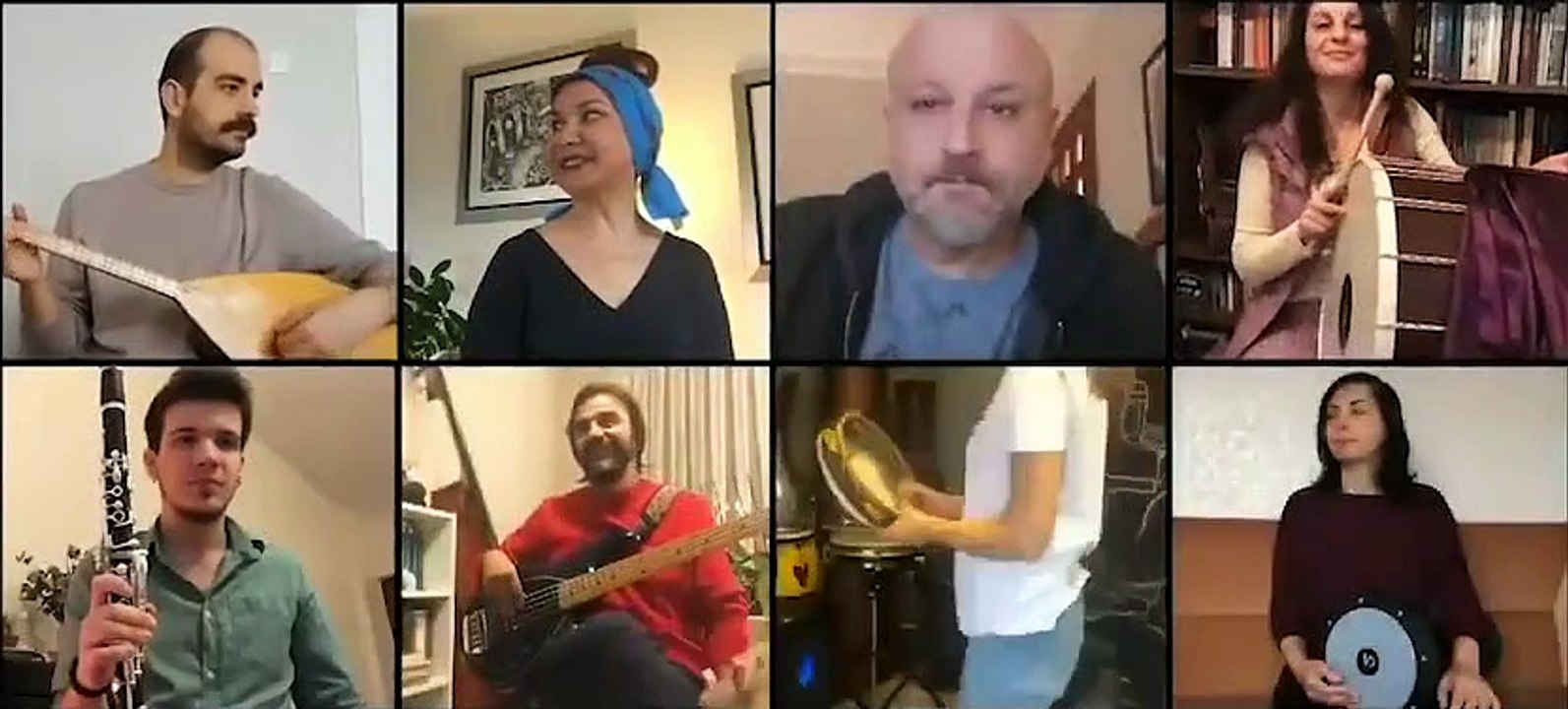 Kardeş Türküler'den evde konser