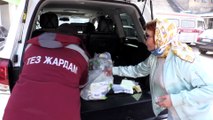 Kırgızistan'da 'İyilik Karargahı' gönüllüleri Kovid-19 mağdurları için çalışıyor - BİŞKEK