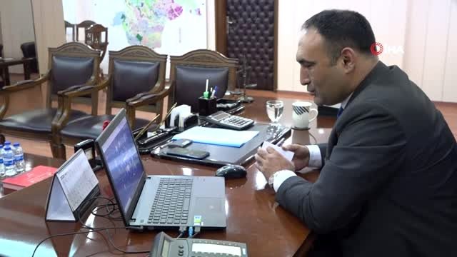 Belediye Başkanı, basın toplantısını 'Videokonferans' yöntemiyle yaptı