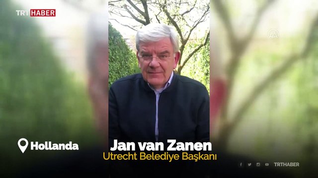 Utrecht Belediye Başkanından Türkçe 'evde kalın' mesajı