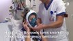 Coronavirus: Belgian hospital converts snorkelling masks into emergency ventilators