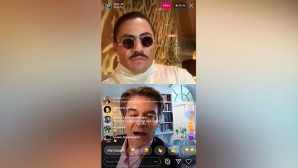 Mehmet Öz ve Nusret'ten canlı yayın: ''Bu virüsü boğacağız''