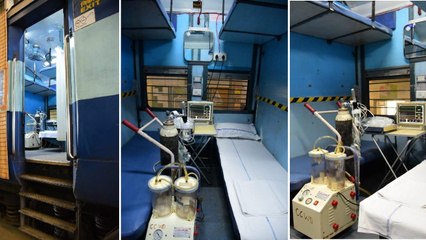 Railways Convert Train Coaches Into Isolation Wards
