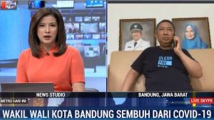 Cerita Wakil Wali Kota Bandung Sembuh dari Covid-19