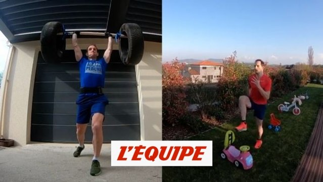 Pour l'entraînement à la maison, Renaud Lavillenie revient en deuxième semaine - Athlé - WTF