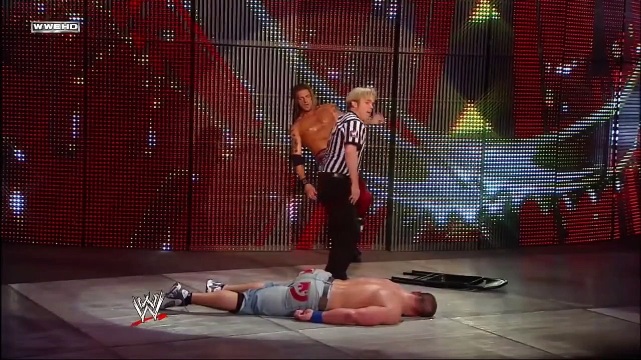 John Cena vs. Edge- Backlash 2009 - Last Man Standing Match_HD