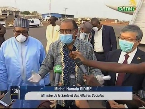ORTM/Covid 19 - Dons d’Ali Baba de Chine - Des kits, masques et tenues de protection pour le Mali