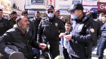 Ağrı’da sokaklar 'Evde kal' uyarılarına rağmen dolup taştı