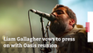 Liam Gallagher Is still Working On Oasis Reunion